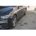 Накладки сплиттеры на пороги на Mercedes E W213 AMG-Line / E43 AMG